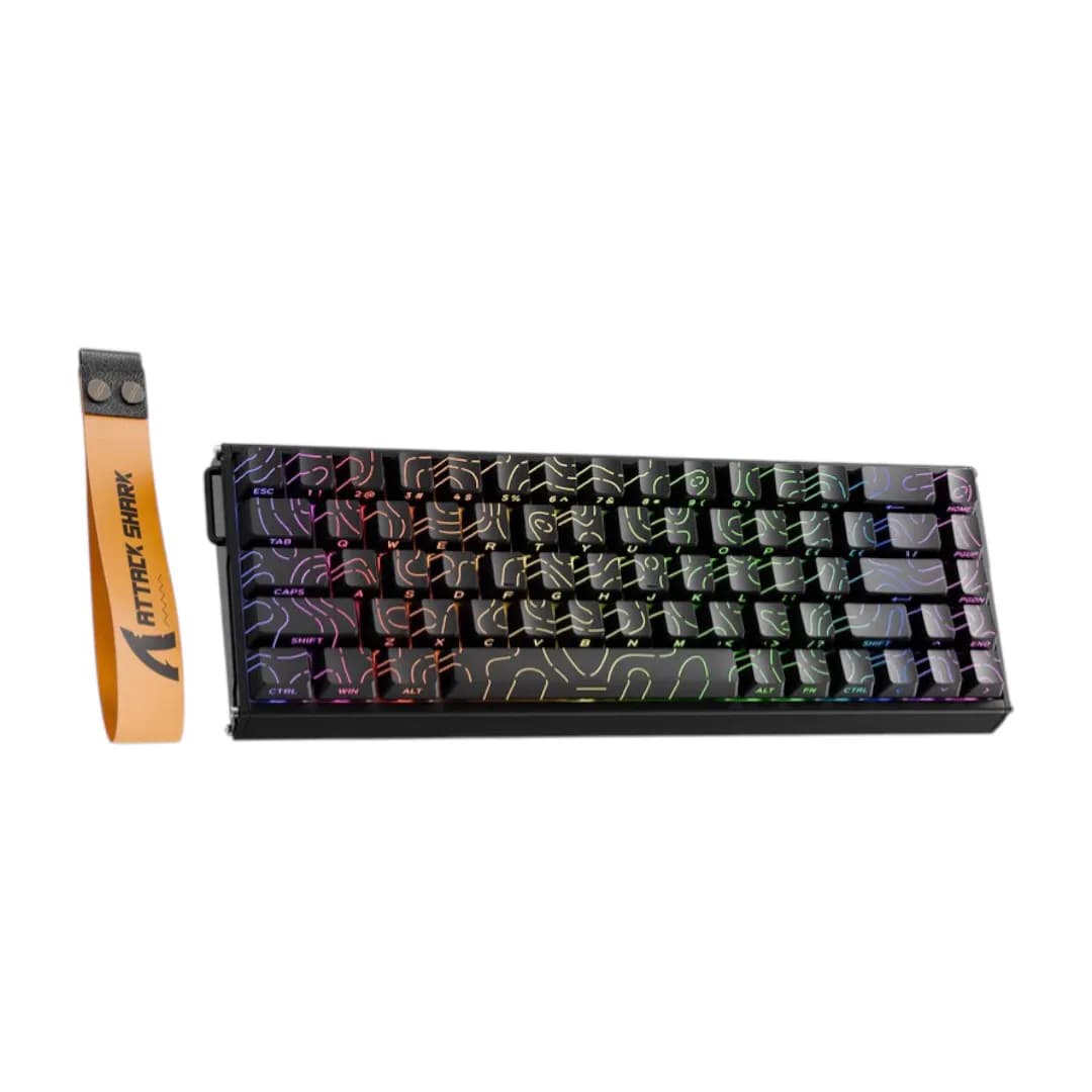 Attack Shark X68Max HE Wired Black Contours 1