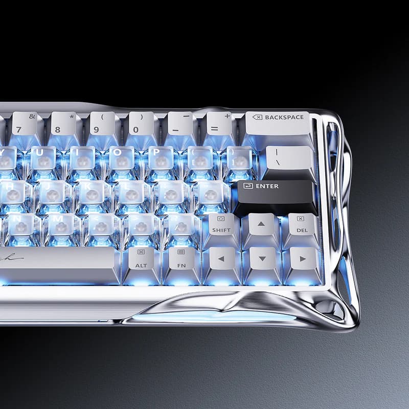 GravaStar Mercury V60 Pro Magnetic Chrome Silver 3