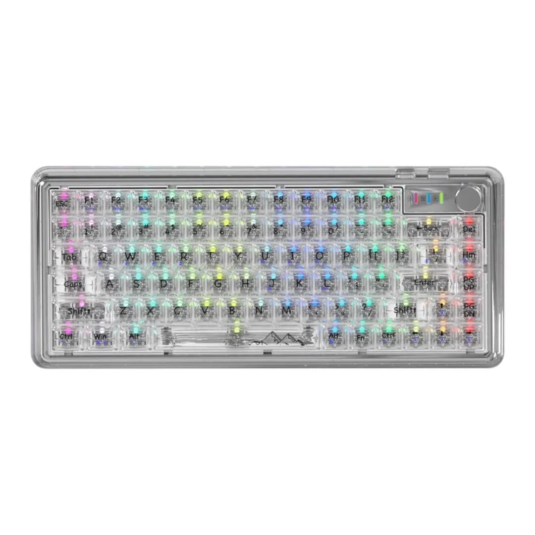 Attack Shark K75 Pro White Transparent 1