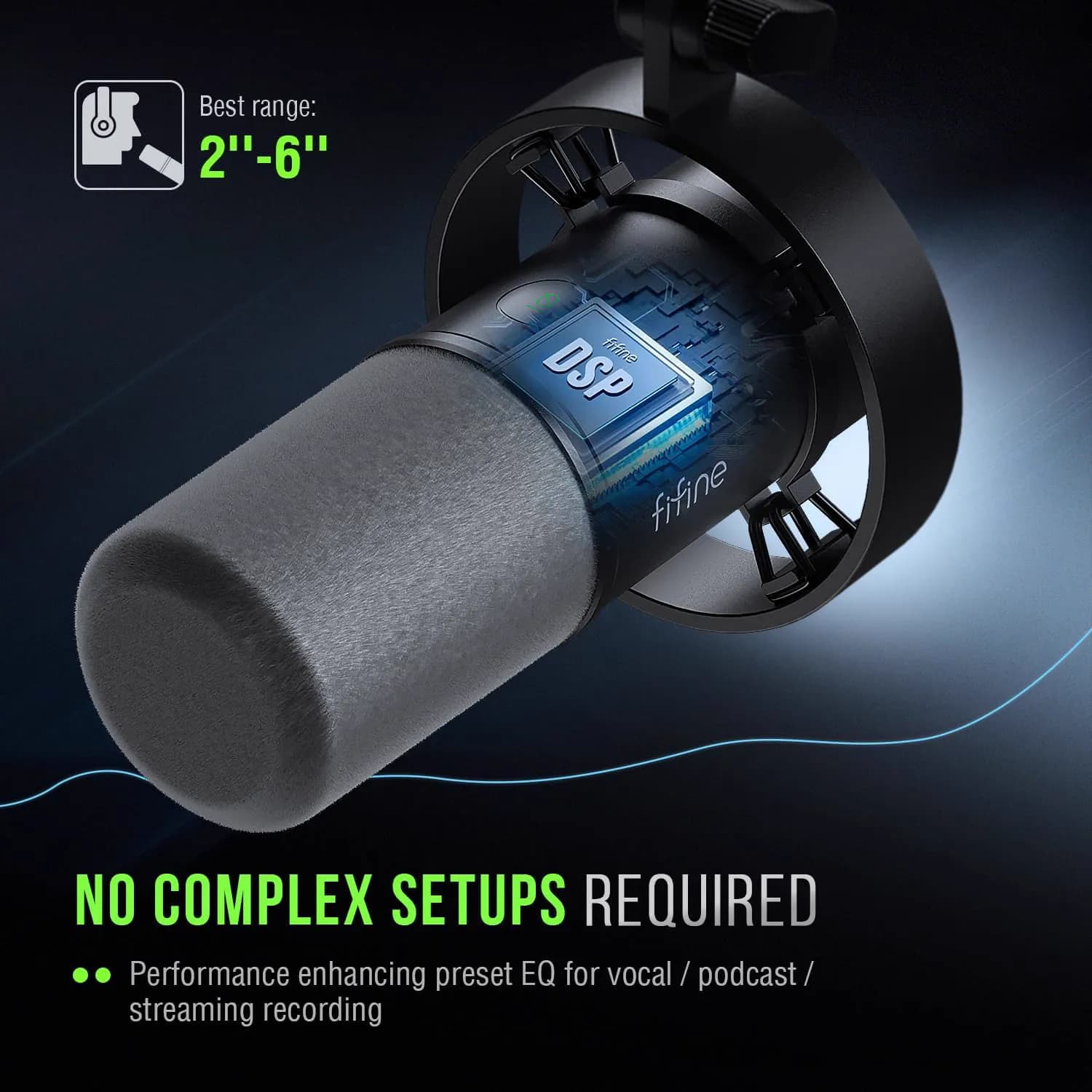 FIFINE AmpliTank K688 USB/XLR Dynamic 4