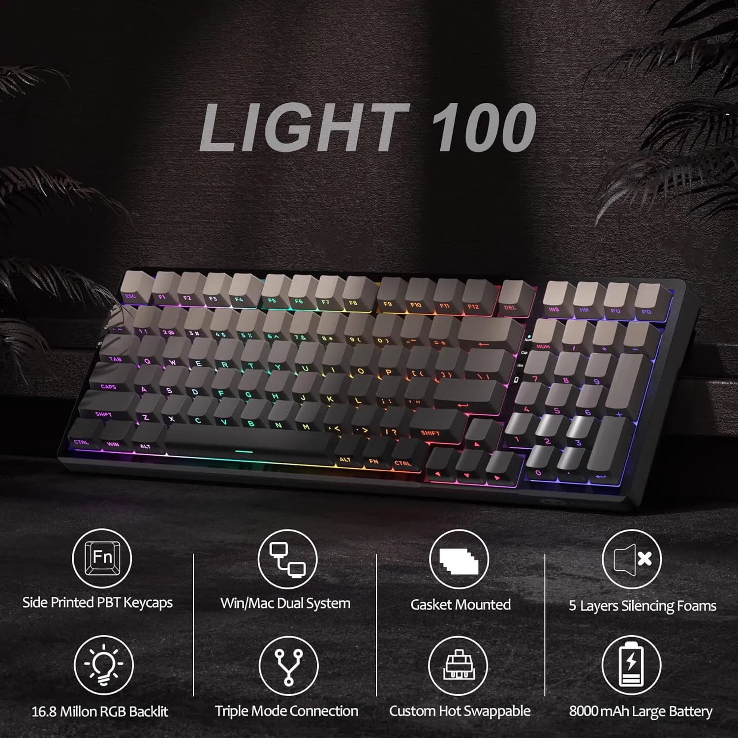MageGee Light100 Star Gray Wireless 3