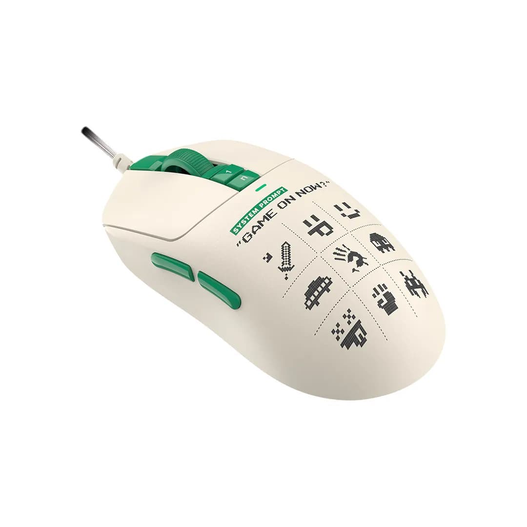 Bloody W72 Ultra Lightweight Wired Pixels Green 2