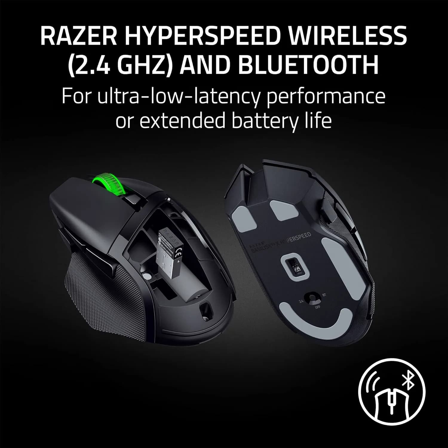 Razer Basilisk V3 X HyperSpeed Black 2