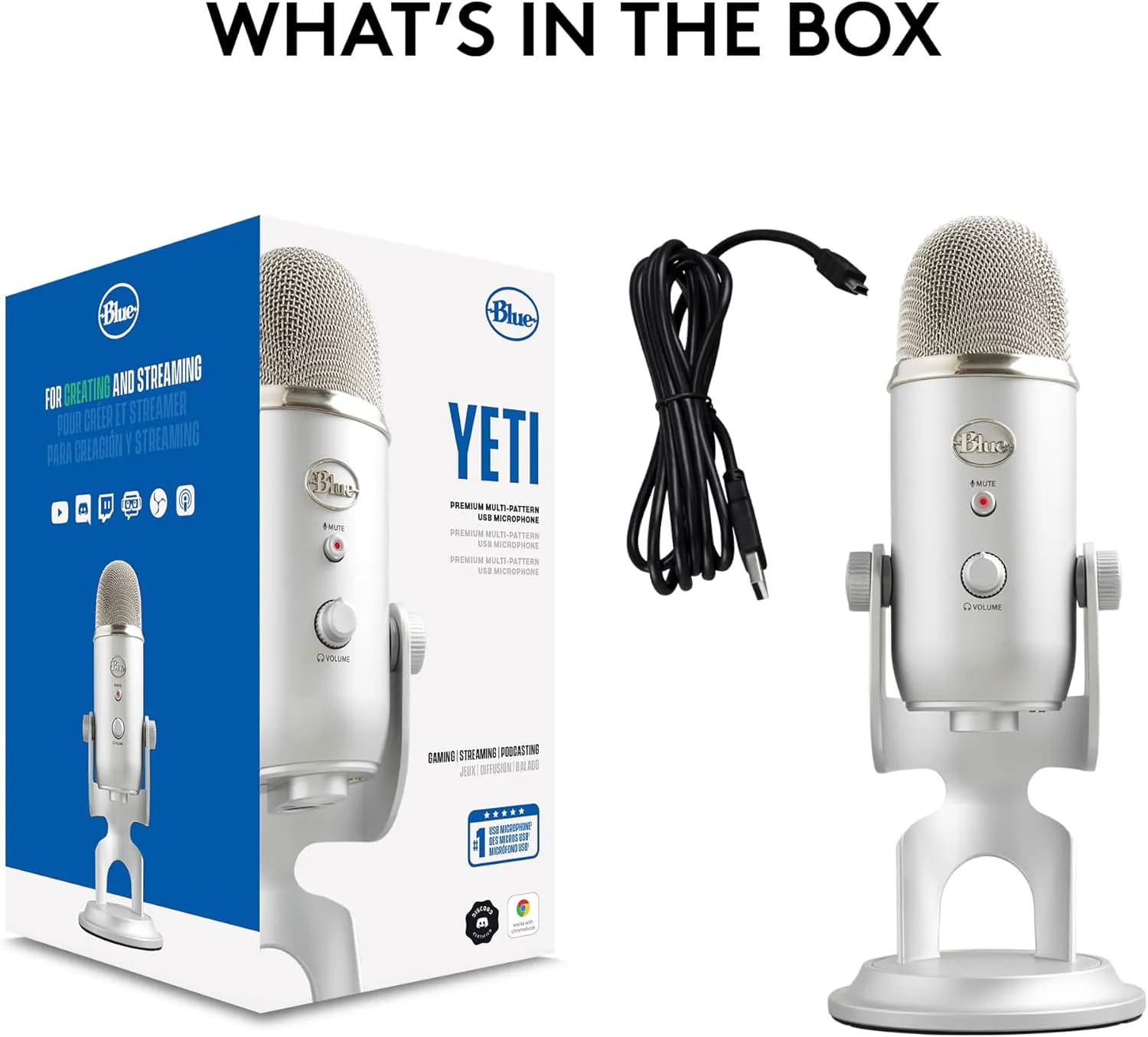 Logitech G Yeti Premium Multi-Pattern USB Microphone 3
