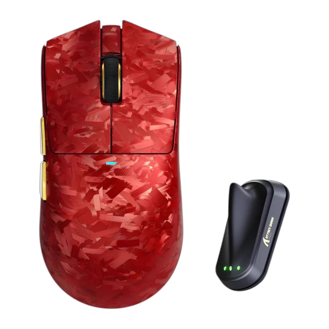 Attack Shark X11 ULTRA 8K Red Wireless 1
