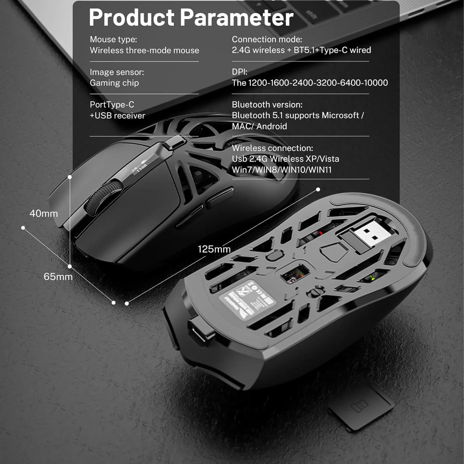 Smailwolf RS8 Wireless Black 4