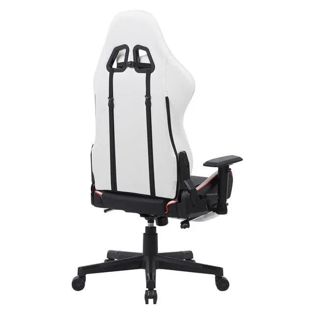 Runda Gaming Chair 6021 White & Red & Black 3