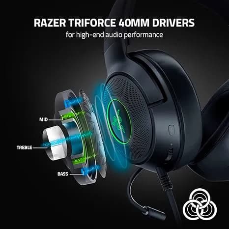 Razer Kraken V3 Wired USB Black 3