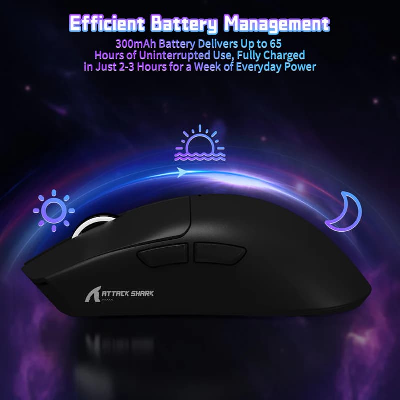 Attack Shark X11SE Wireless Black 4