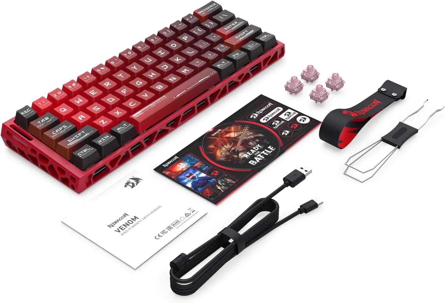 Redragon VENOM K753 HE Rapid Trigger 4