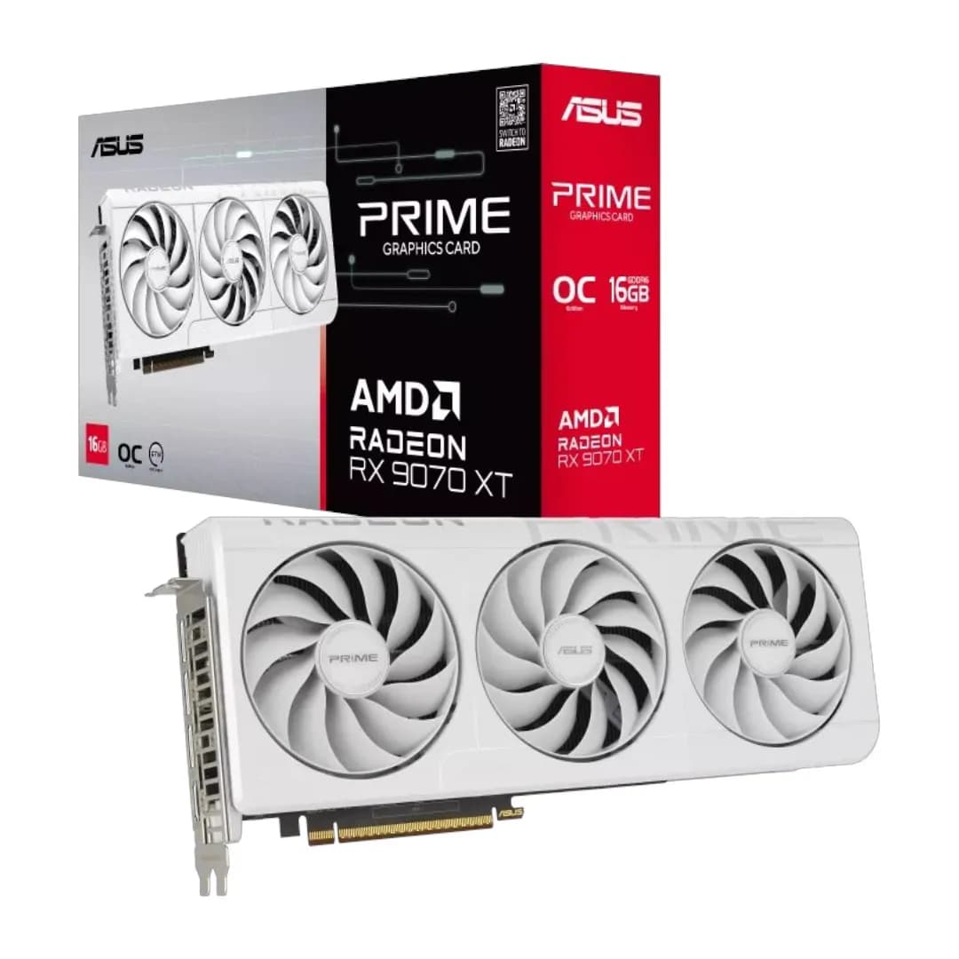 ASUS Prime RX 9070 XT 16GB GDDR6 OC Edition 1