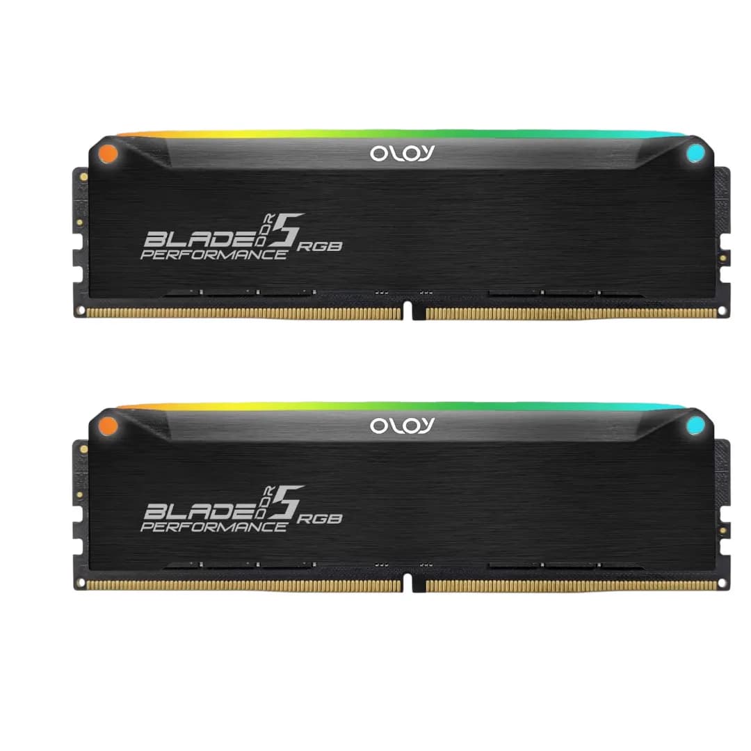  OLOy DDR5 RAM 32GB (2x16GB) Black Hairline Blade 2