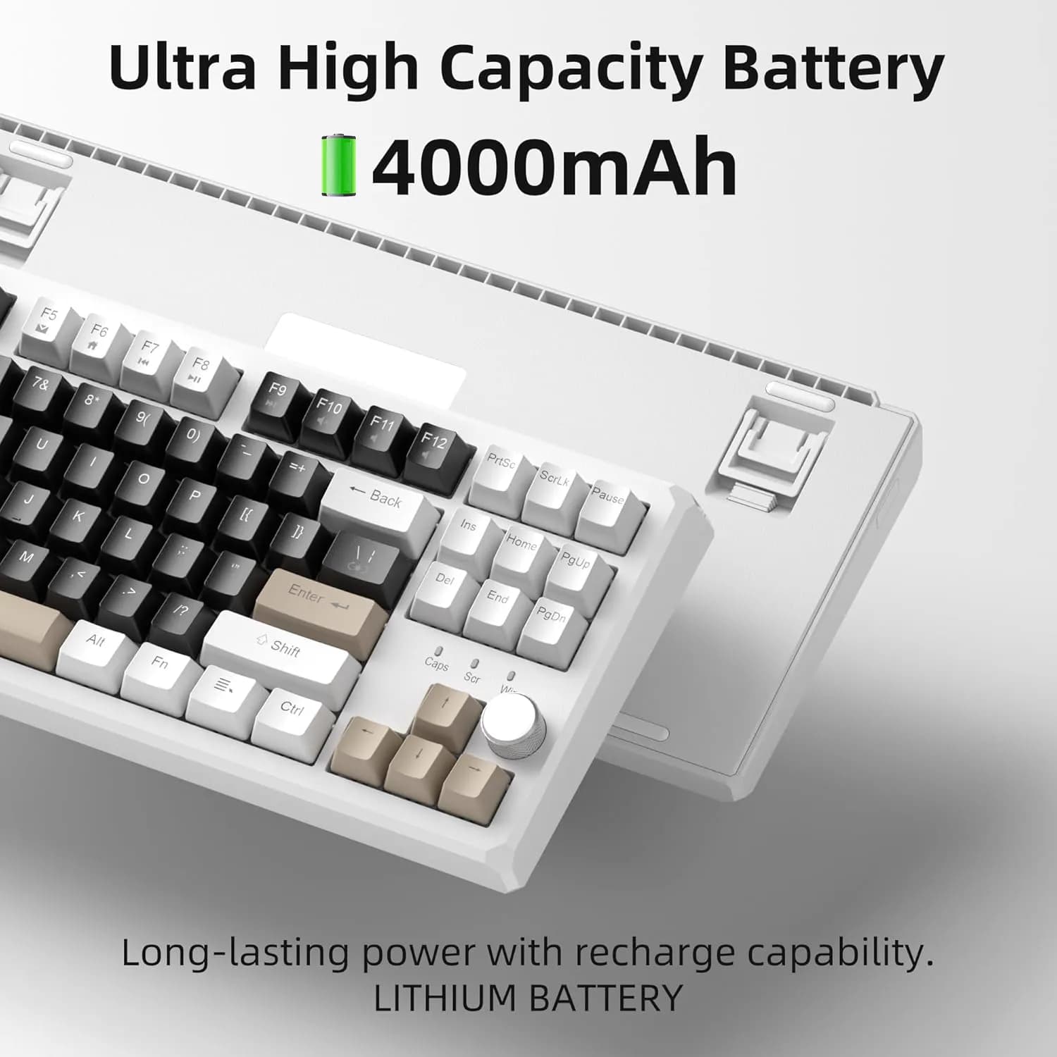 MageGee SKY 87 Mocha Brown Wireless 4