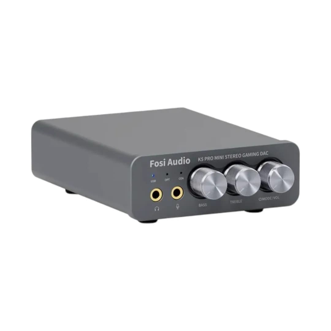 Fosi Audio K5 Pro Gaming DAC Headphone Amplifier 1