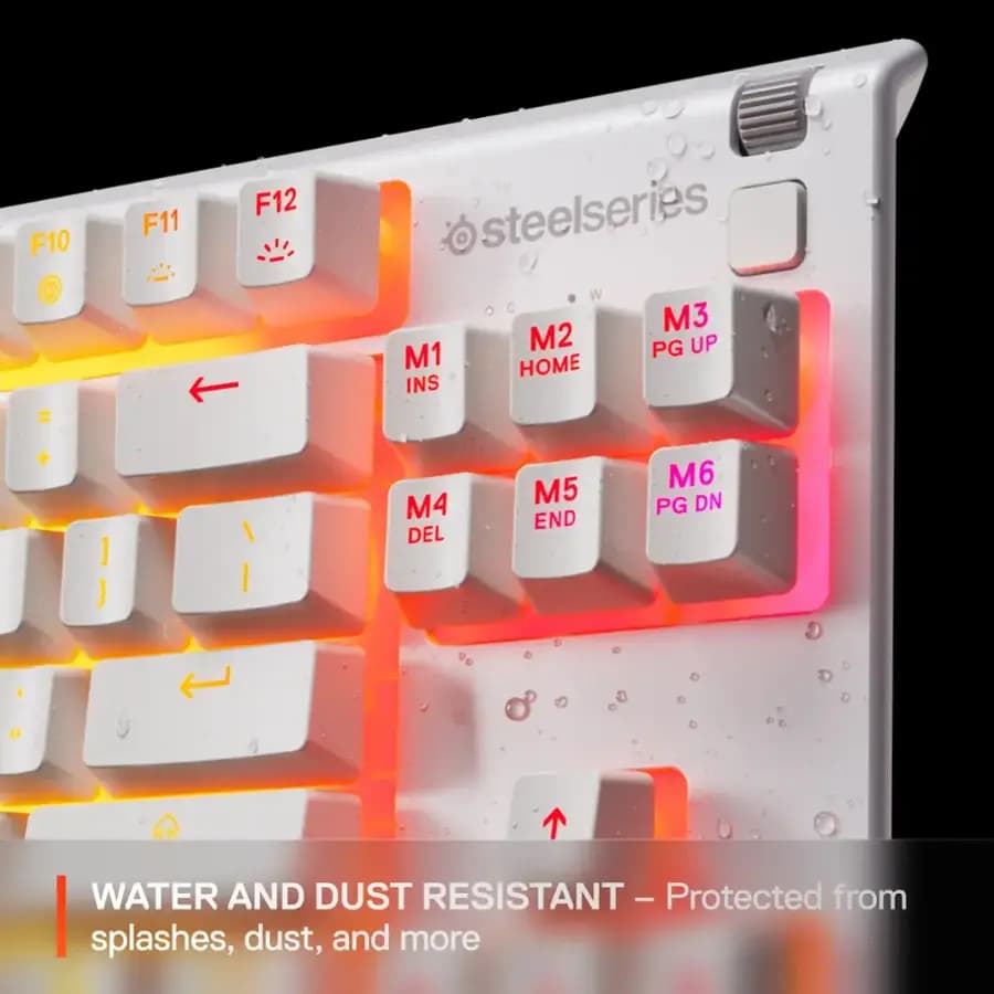 SteelSeries Apex 3 TKL Wired White 2