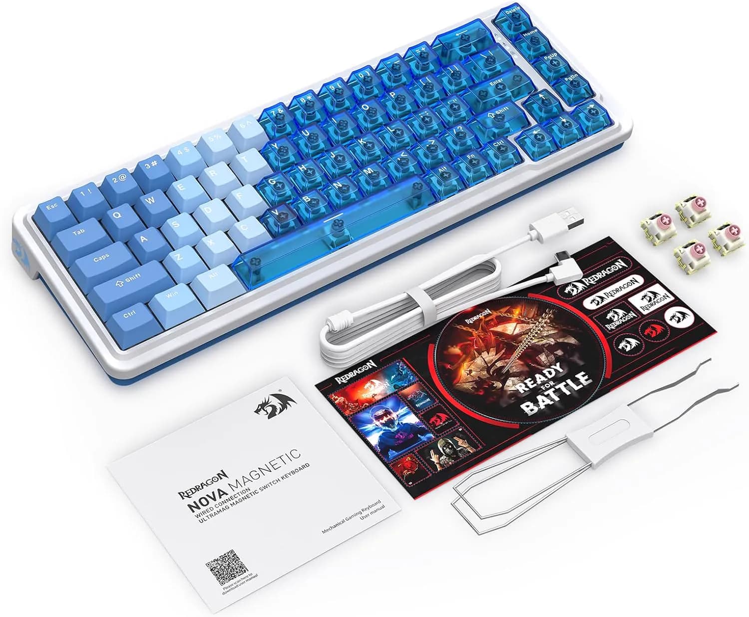 Redragon NOVA K709PLB HE Magnetic 5