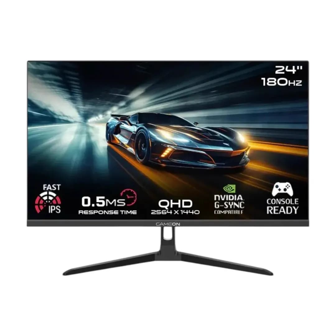 GAMEON 24In 2K Fast IPS 180Hz 0.5ms GOAE24QHD180IPS 1