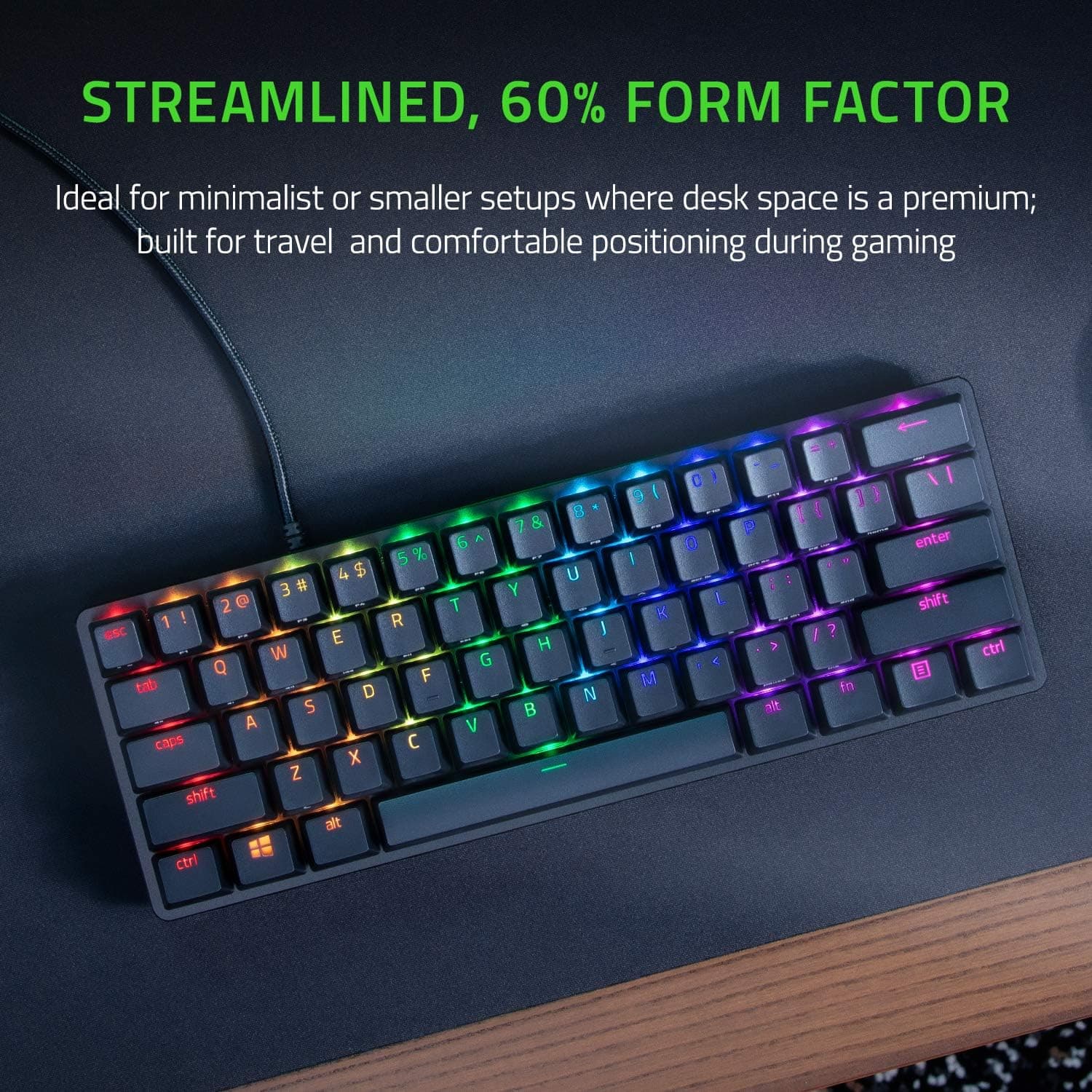 Razer Huntsman Mini 60% Optical BLACK 2