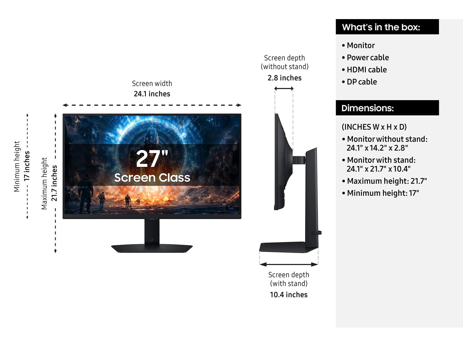 Samsung Odyssey G6 27In QHD Ips G6 350Hz G60F 4