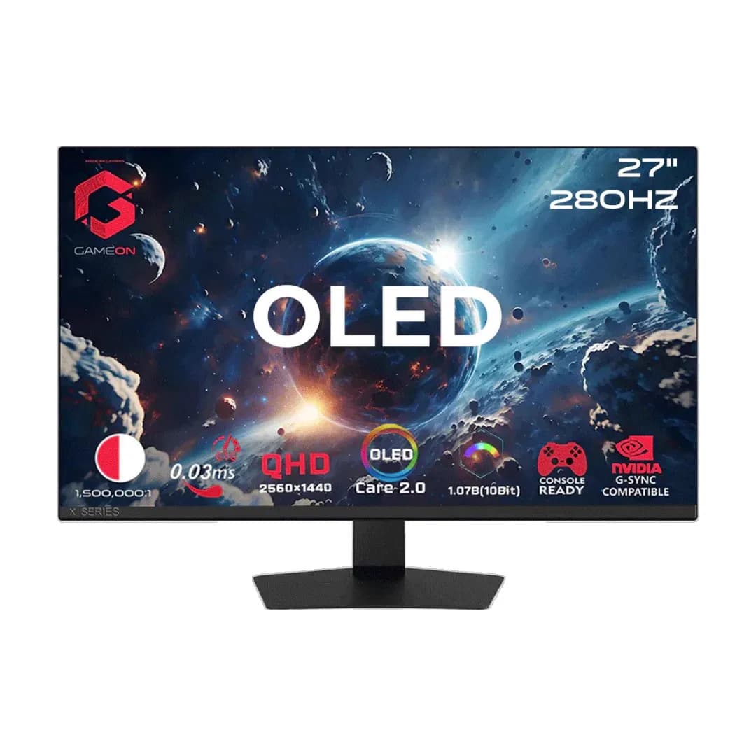 GAMEON 27In 2K OLED 280Hz 0.03Ms Signature X Series GO27QDOLD280 1