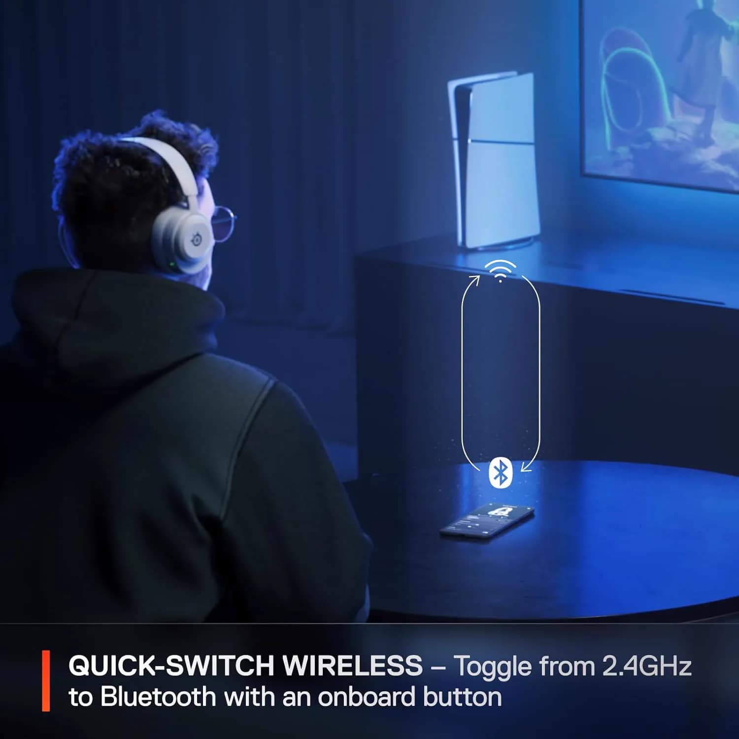 SteelSeries Arctis Nova 5P Wireless White 3