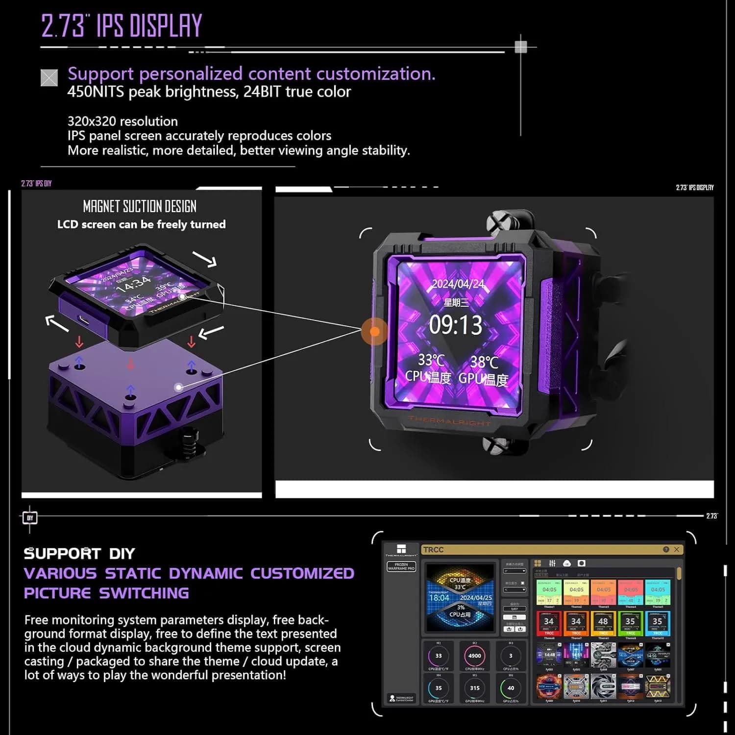 Thermalright Frozen Warframe PRO 360 Black 5
