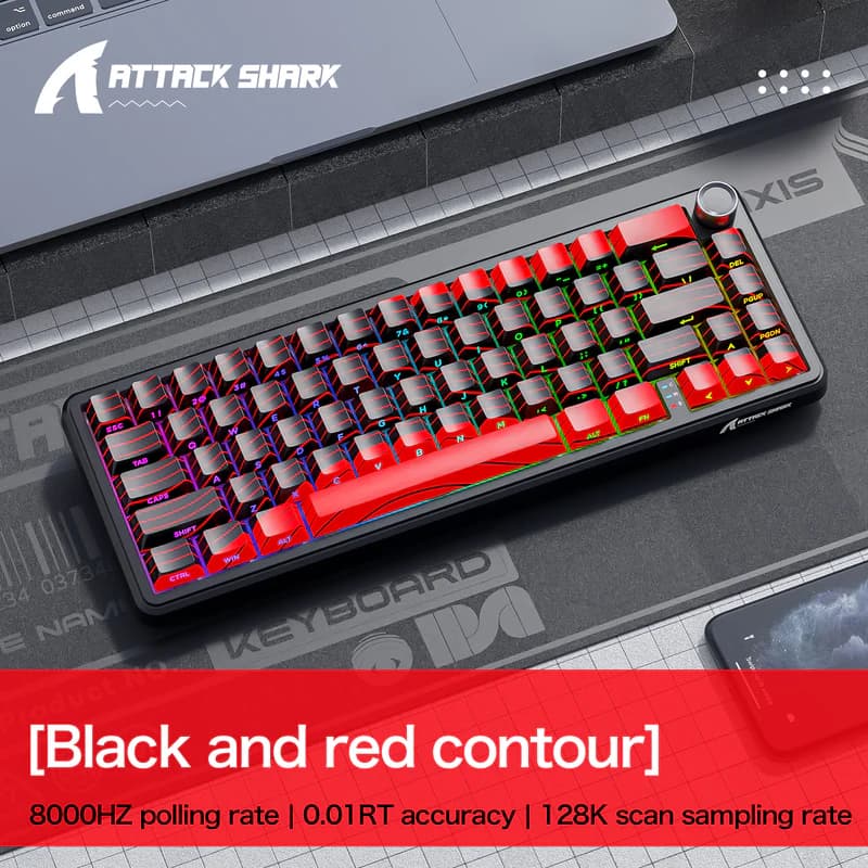 Attack Shark X65PRO HE Red  2