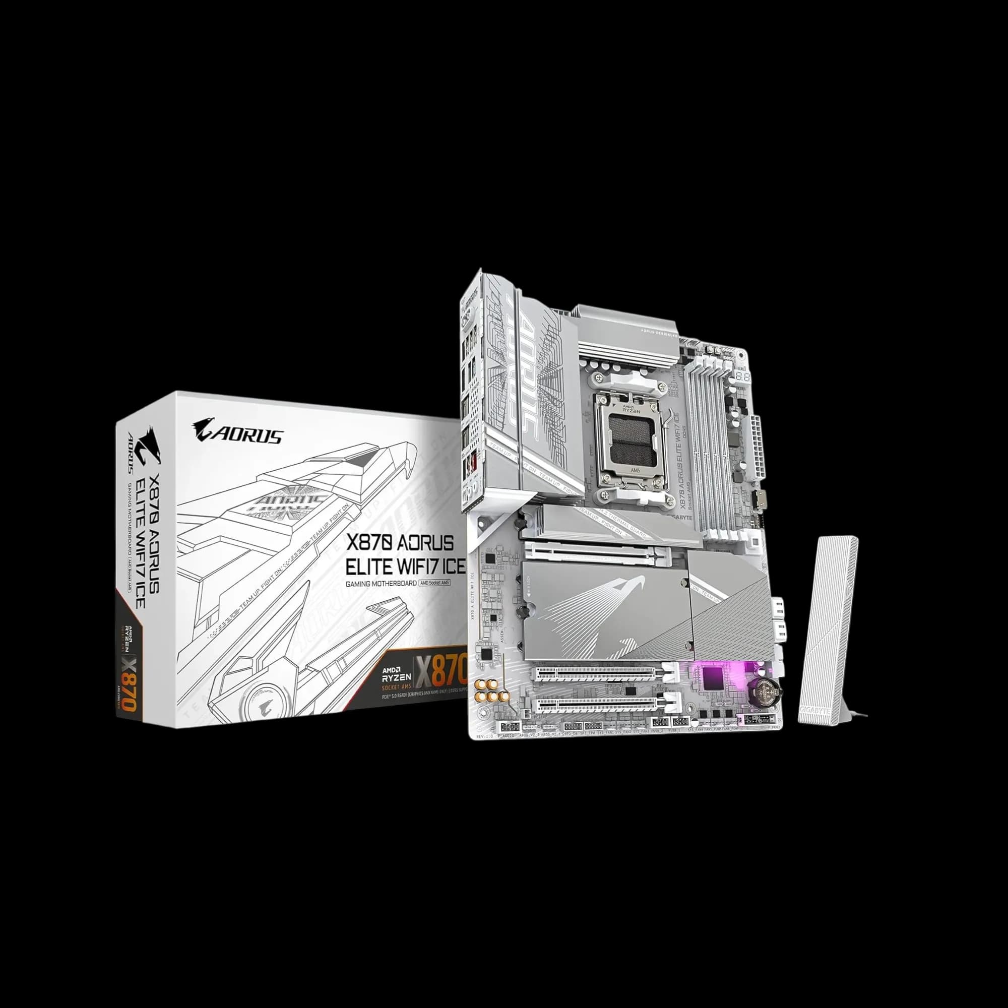 GIGABYTE AORUS X870 AORUS Elite WIFI 7 ICE 1