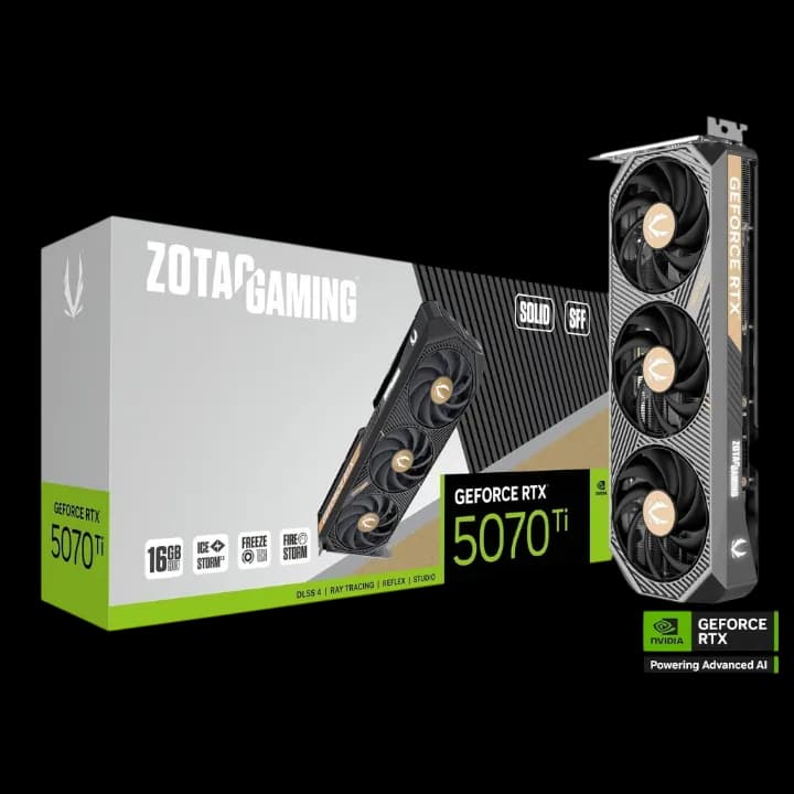 ZOTAC RTX 5070 Ti SOLID SFF OC 16GB 1