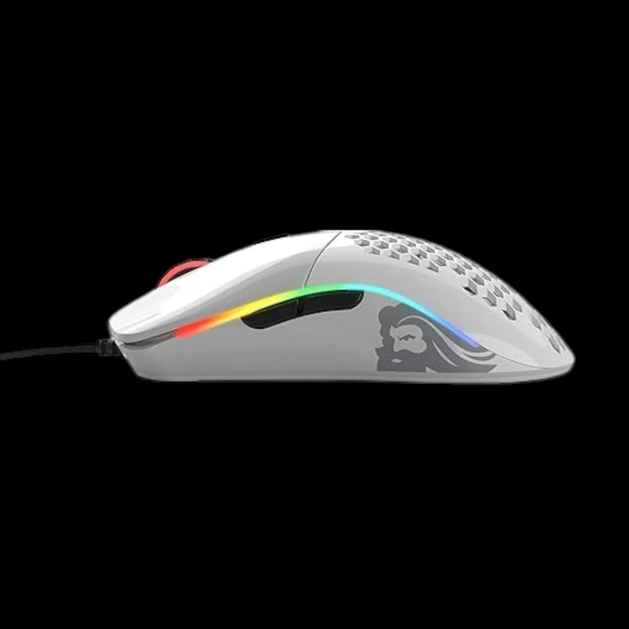 GLORIOUS MODEL O MATTE Wired White 2
