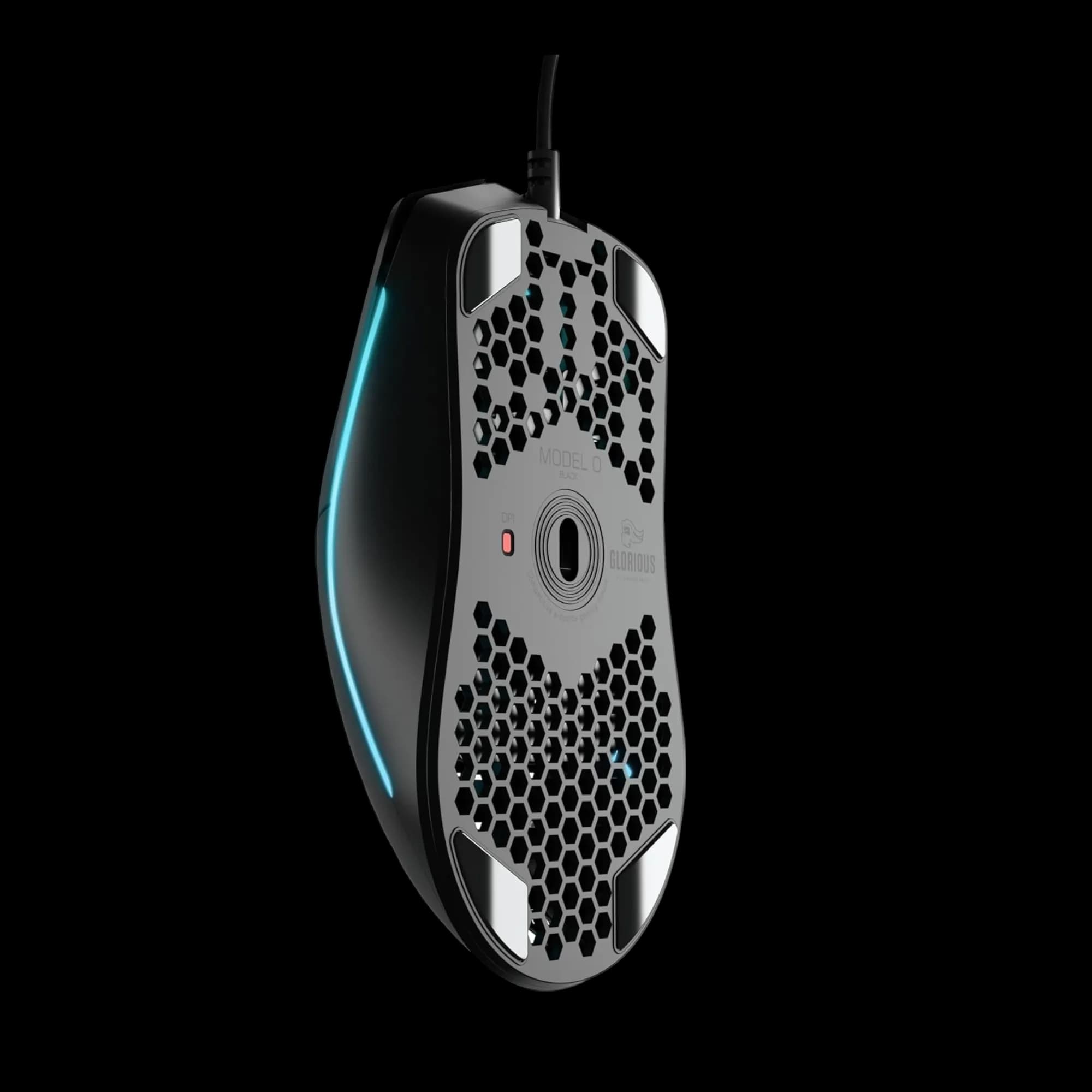 GLORIOUS MODEL O MATTE Wired Black 3