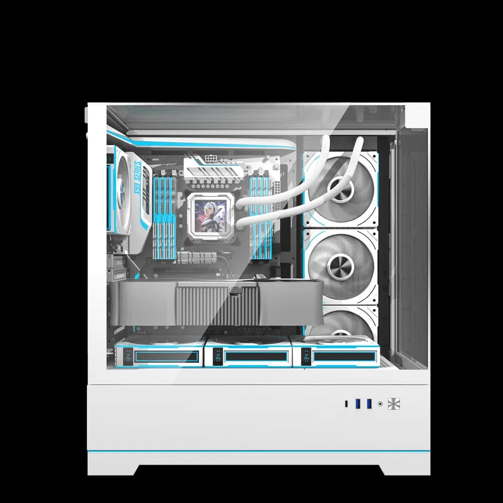Darkflash DY450 PRO ATX White 2