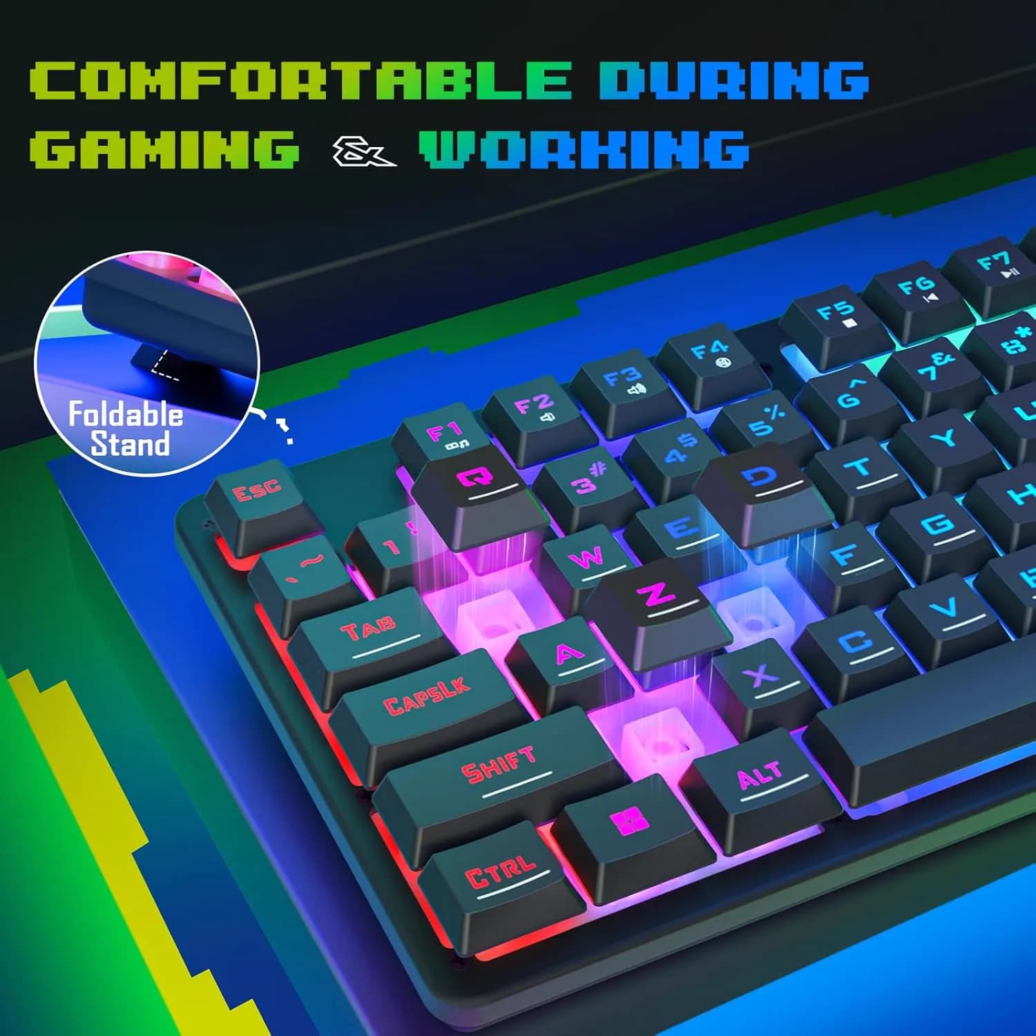Redragon S107RGB-BA Combo 2