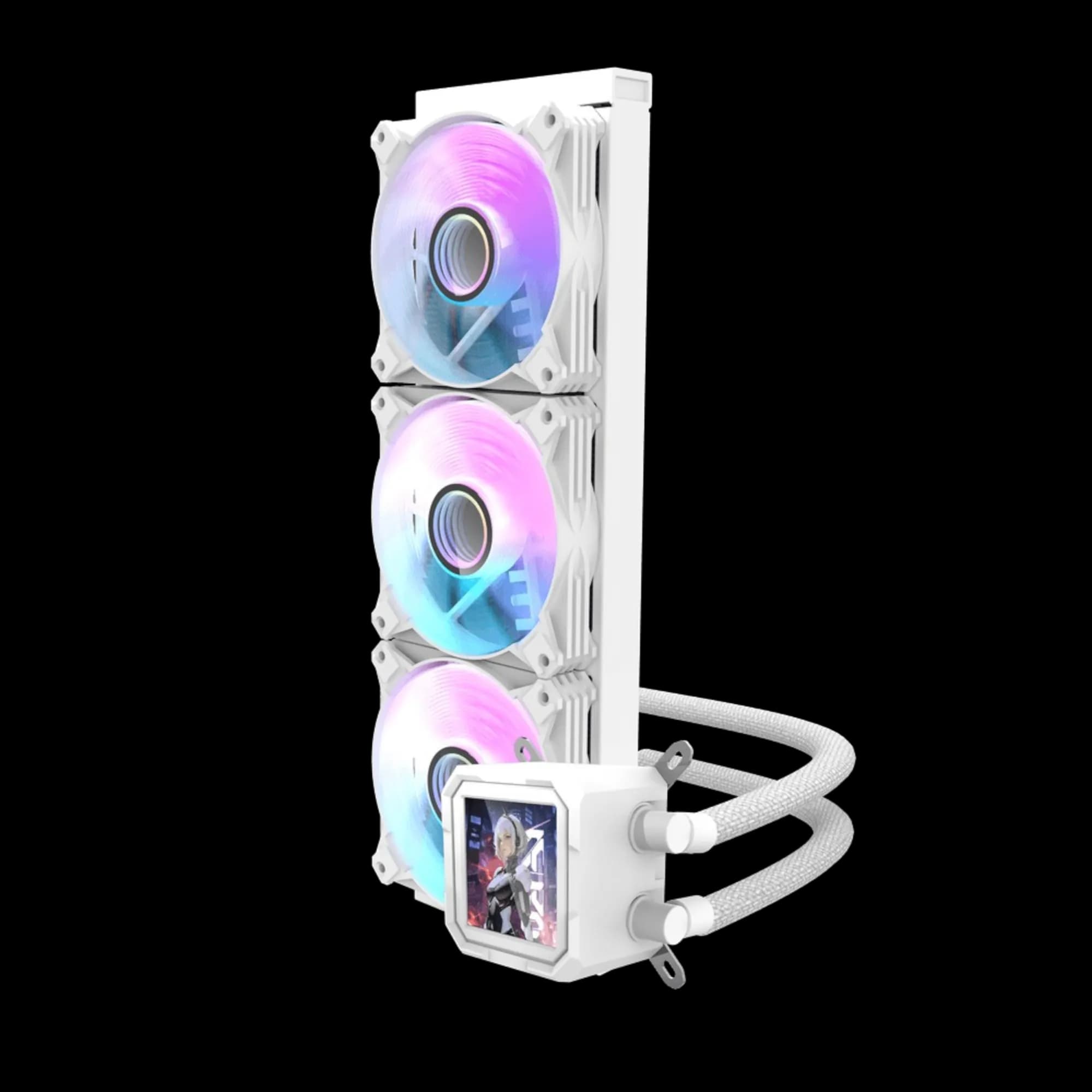 darkFlash DV360S LCD Display White 2