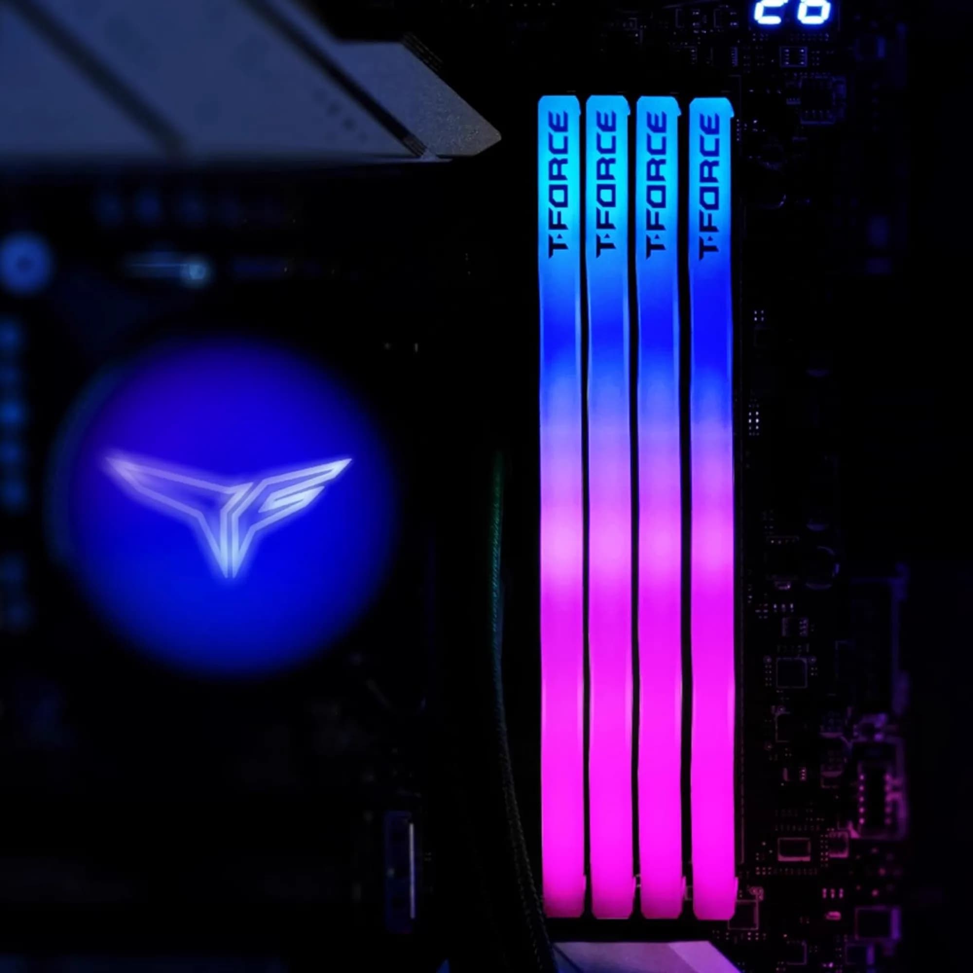 T-FORCE RGB DDR5 16GB 2x8GB 6000MHz CL38 White 2