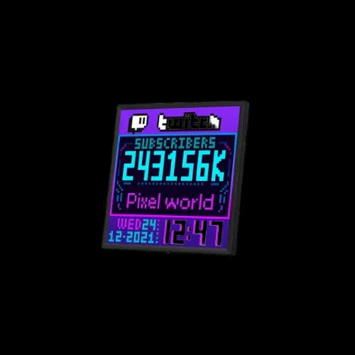 Divoom Pixoo64 64x64 Pixel Art LED Display 1