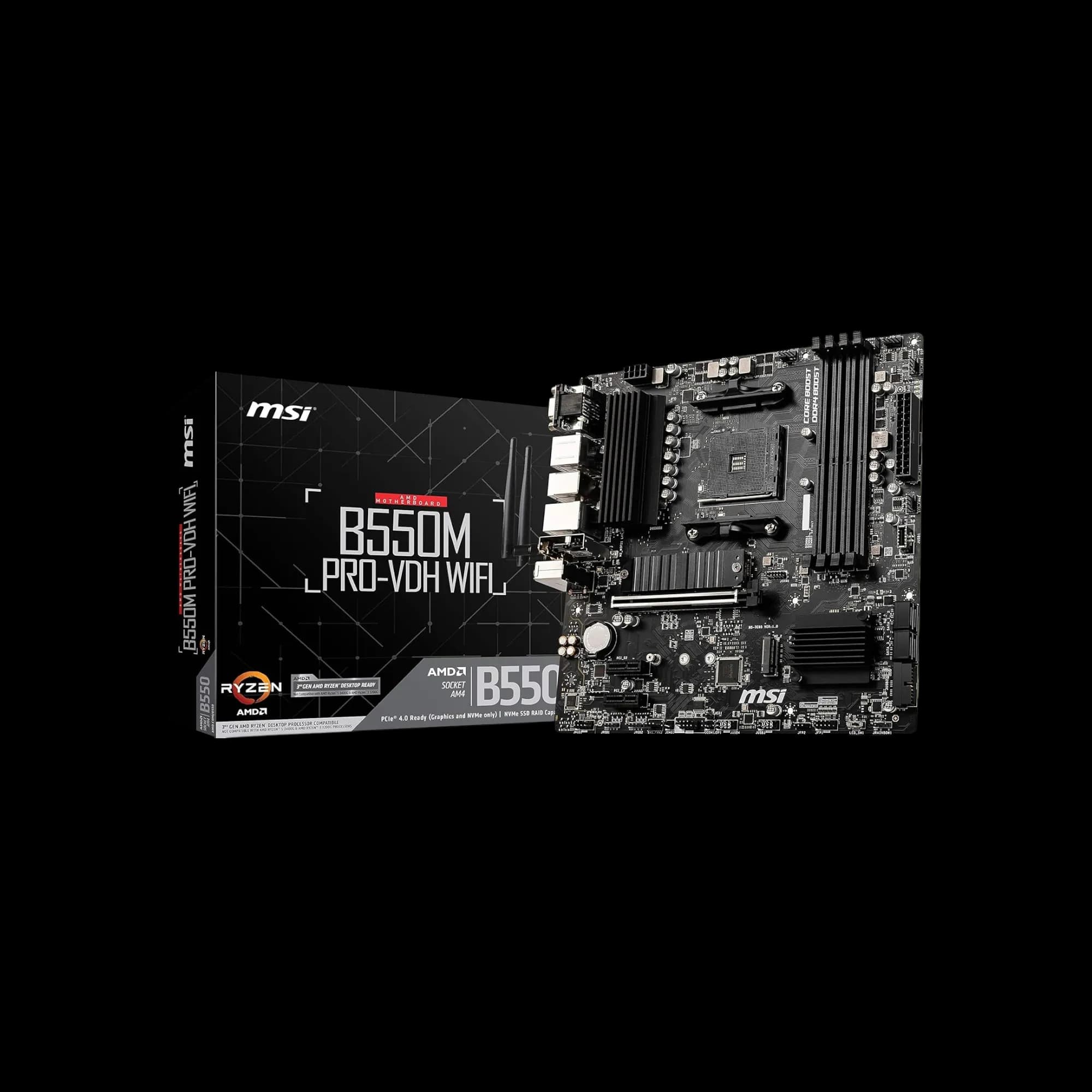 MSI B550M PRO-VDH WiFi Pro Series 1