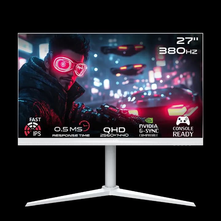 GAMEON GOAP27QHD380IPS Artic Pro Series 27" QHD, 380Hz, Fast IPS 1