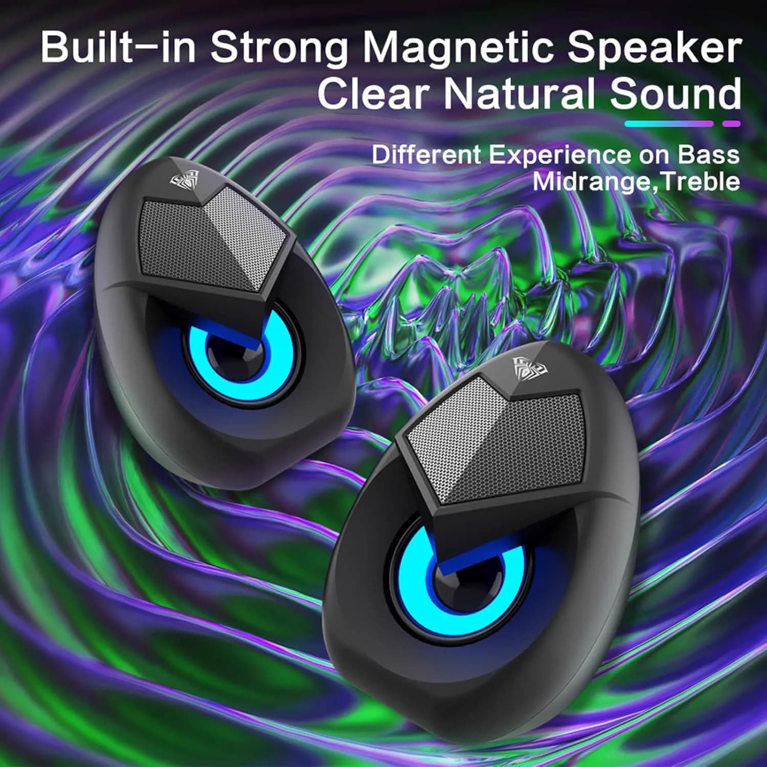 AULA N69 Computer Speakers 4