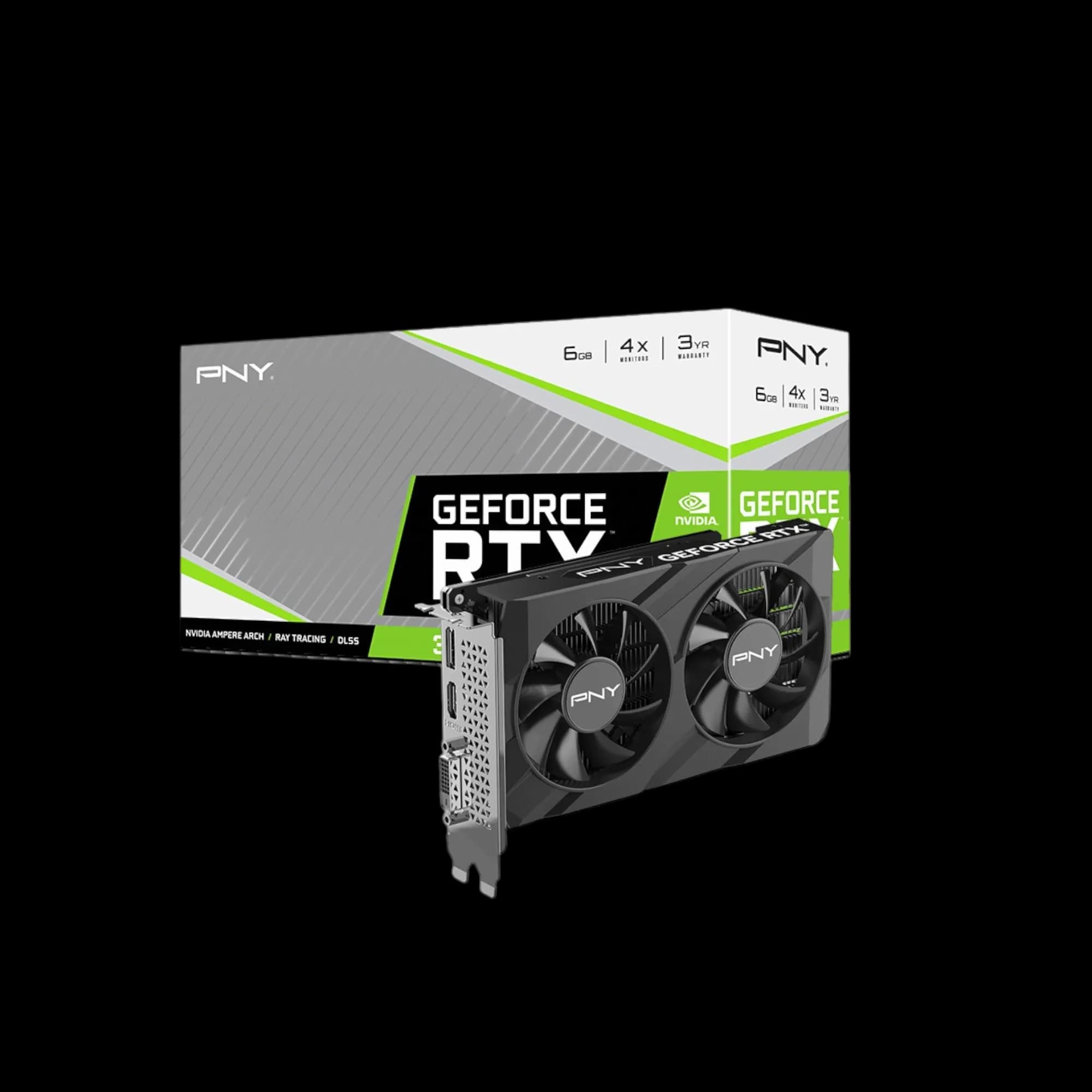 PNY RTX 3050 6GB Verto Dual Fan 1