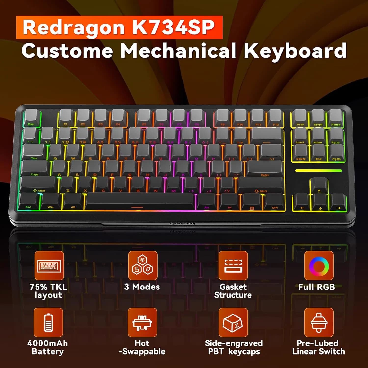 Redragon Wildslash PRO K734SP 5