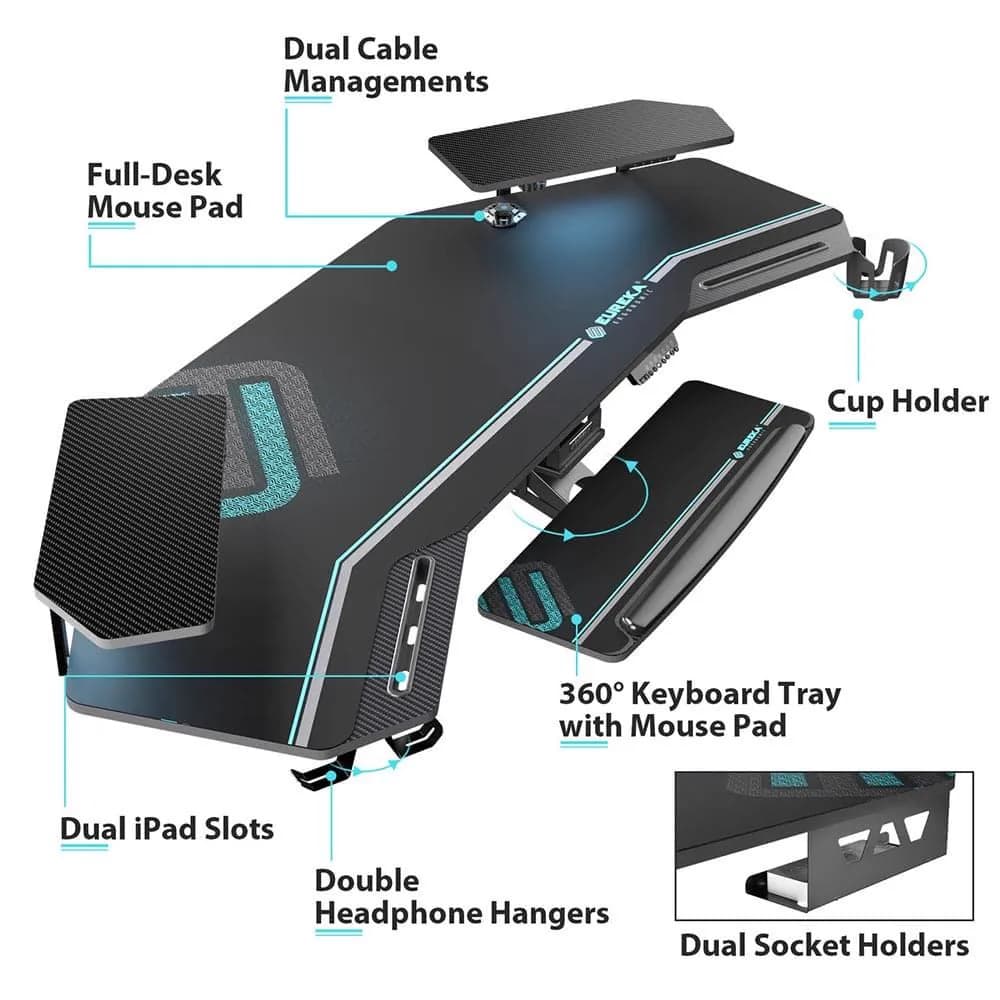 Eureka Ergonomic Aero Standing Desk ERK-ES71-B-1 2