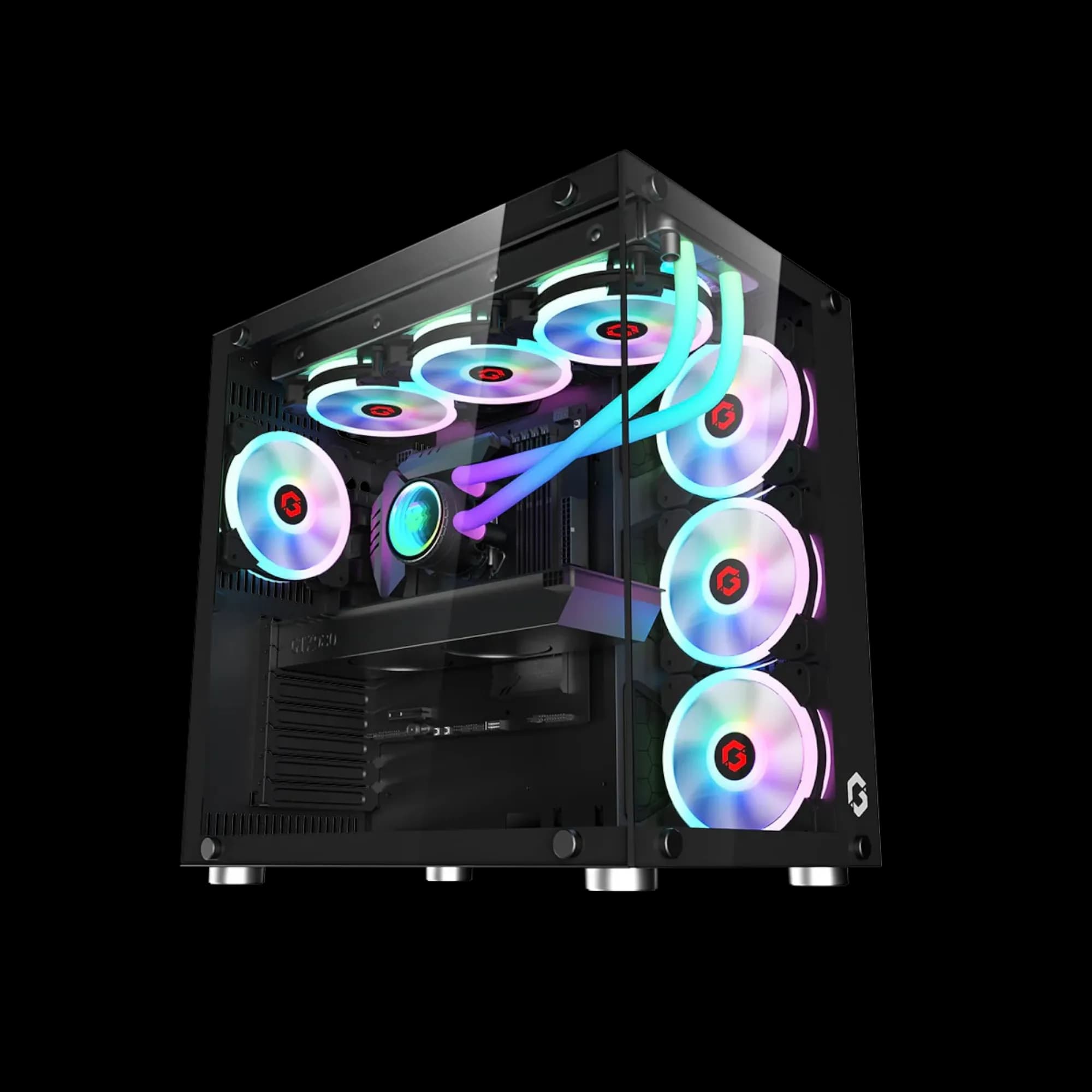 GAMEON Emperor Midnight II Mid Tower (Black) 1