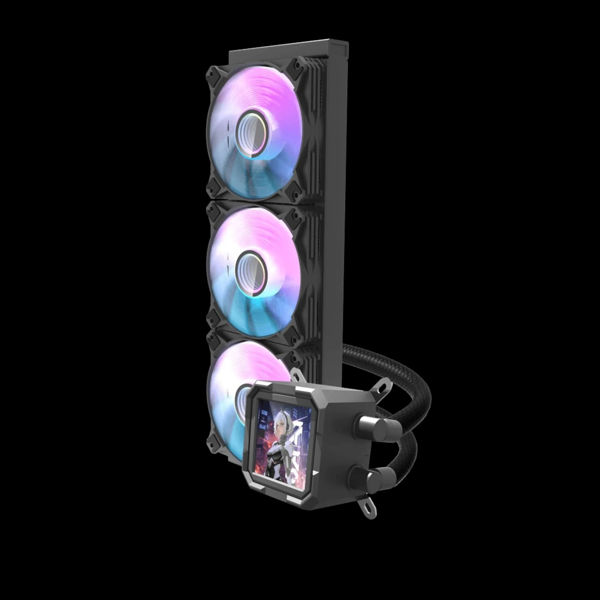 DarkFlash DV360S LCD Display Black 2