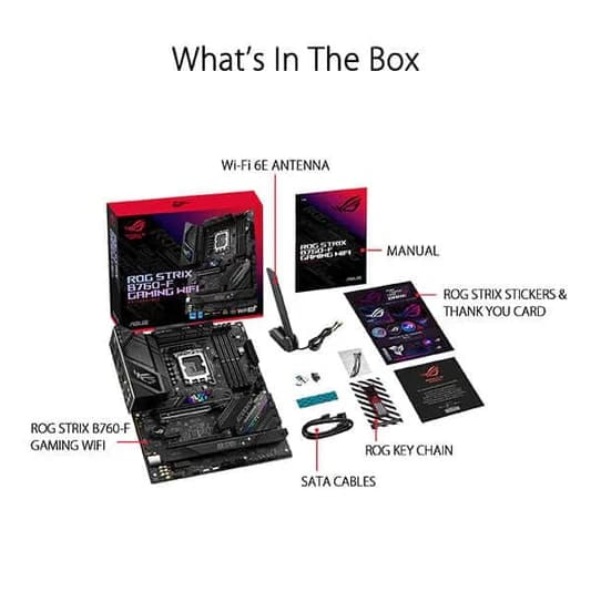 ASUS ROG Strix B760-F Gaming WiFi 3