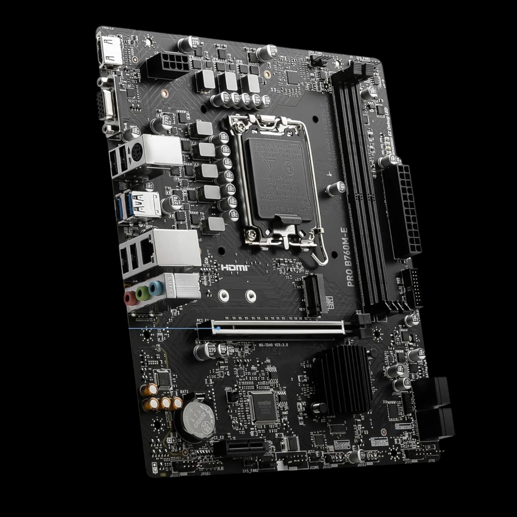 MSI PRO B760M-E DDR5 Micro-ATX 2