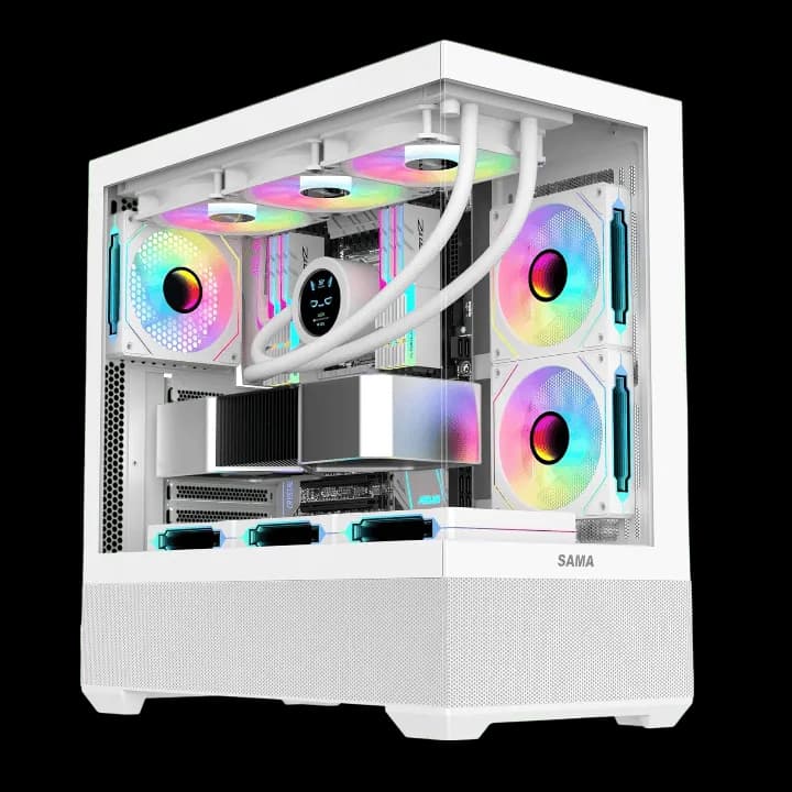 SAMA SV02 ATX Mid Tower White 1
