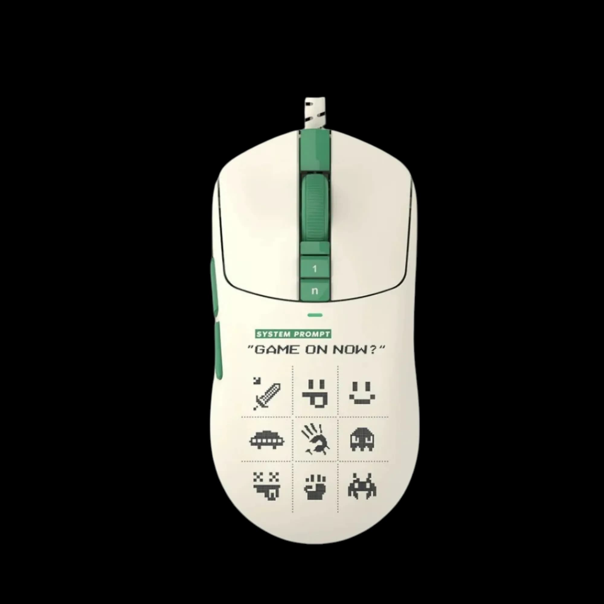 Bloody W72 Ultra Lightweight Wired Pixels Green 1