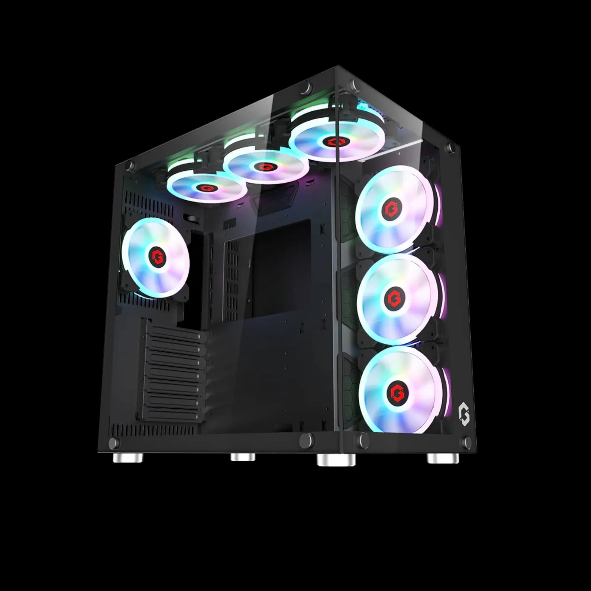 GAMEON Emperor Midnight II Mid Tower (Black) 2