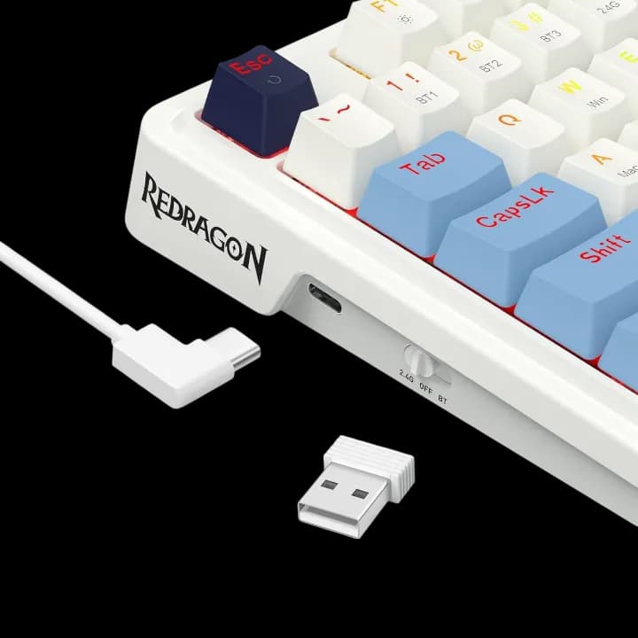 Redragon ANTONIUM PRO K728 White Blue 3